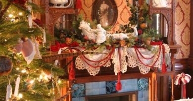 维多利亚时代的圣诞装饰