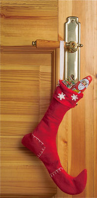 圣诞老人的圣诞——锁在门上